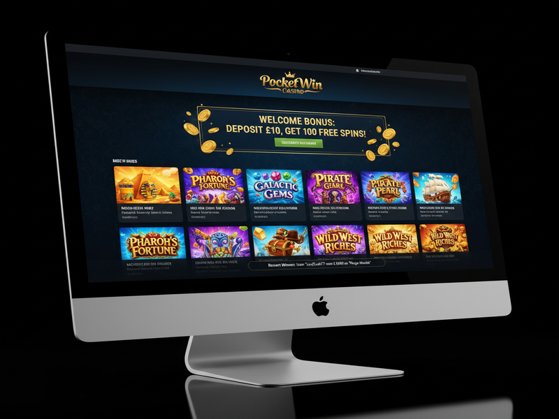 Pocket Win Casino Casino on Computer