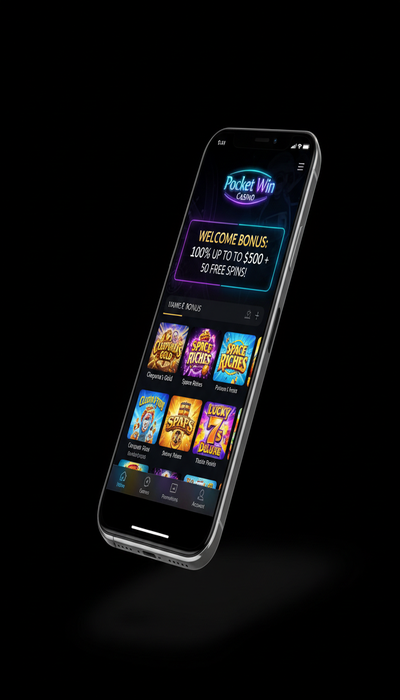 Pocket Win Casino Casino on Smartphone