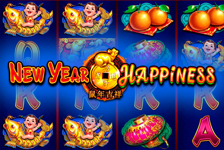 New Year Happiness - Ruby Play slot at Pocket Win Casino Casino
