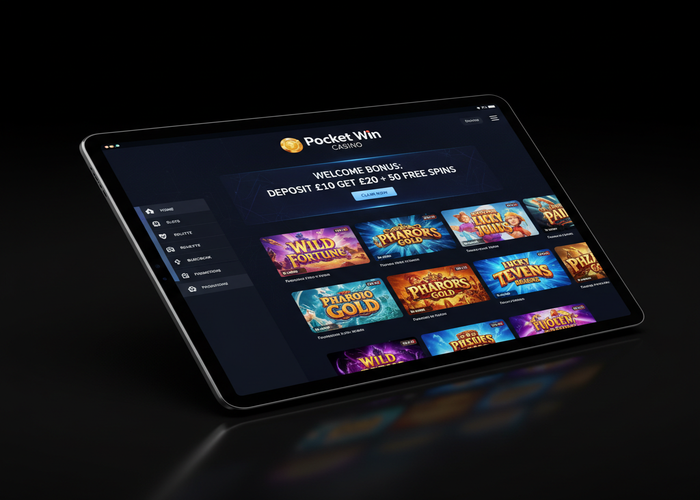Pocket Win Casino Casino in Tablet